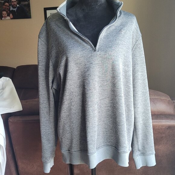 Under Armour‎ Men's Grey 1/4 Zip Pullover Sweatshirt - Picture 1 of 5
